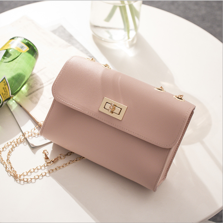 MZ Women's Doctor Bag PU Chain Shoulder Crossbody Bag