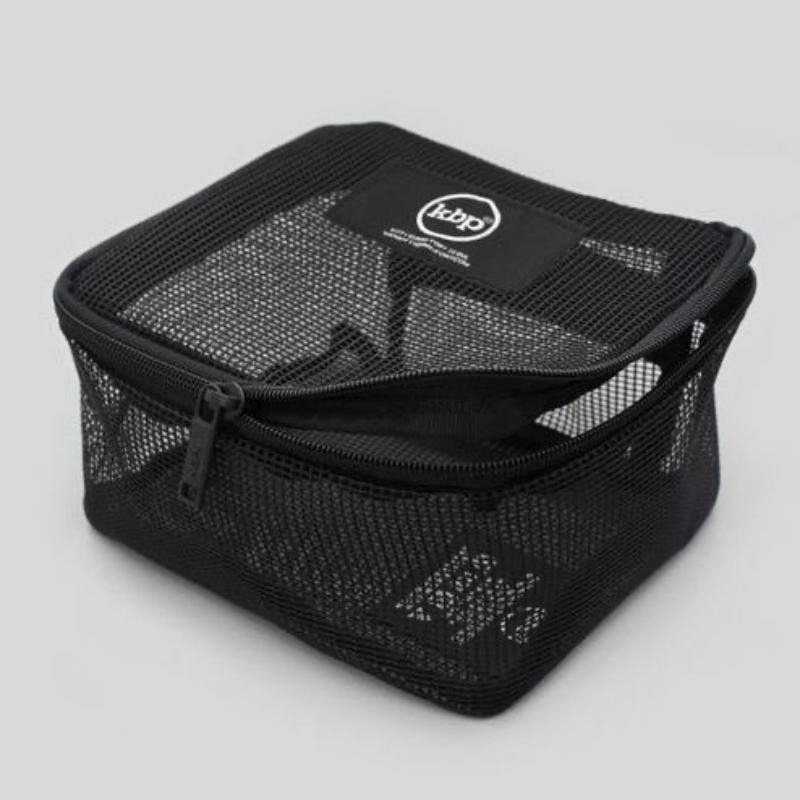 No More Mesh Travel Cosmetic Bag Small Portable Toiletry Organizer